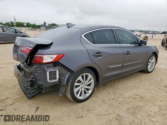 2017 Acura ILX with VIN 19UDE2F32HA016000, listed as a Copart auction lot 60477435 with 25,994 mi miles and Salvage title. Bid and sale history available at DreamBid. Image 3.