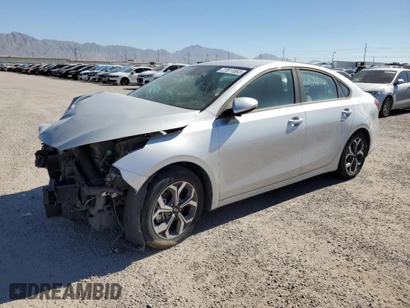 2019 Kia Forte LXS with VIN 3KPF24AD5KE137054, listed as a Copart auction lot 37811563 with 34,414 mi miles and Non Repairable. Bid and sale history available at carsss.com. Image 1.