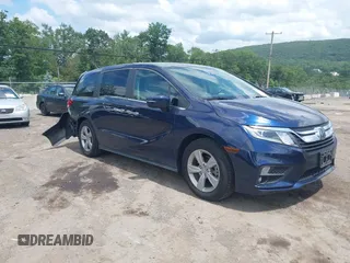 2019 Honda Odyssey EX с VIN 5FNRL6H5XKB111810, выставлен на аукционе IAAI как лот 42659536 с пробегом 41 102 миль миль и . История ставок и продаж доступна на DreamBid. Изображение 1.