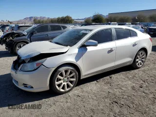 2012 Buick LaCrosse Touring with VIN 1G4GJ5E37CF144492, listed as a Copart auction lot 42339425 with 128,182 mi miles and Salvage title. Bid and sale history available at DreamBid. Image 1.