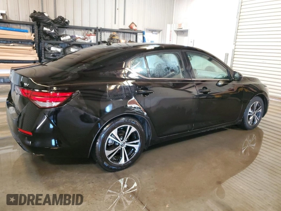 2021 Nissan Sentra SV with VIN 3N1AB8CV9MY322218, listed as a Copart auction lot 61797935 with 51,280 mi miles and Clean title. Bid and sale history available at DreamBid. Image 3.