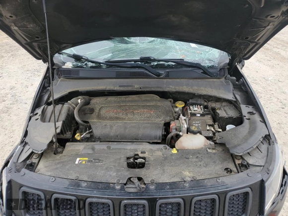 2021 Jeep Compass Limited with VIN 3C4NJCCB0MT572227, listed as a Copart auction lot 59085825 with Not provided miles and Salvage title. Bid and sale history available at DreamBid. Image 12.