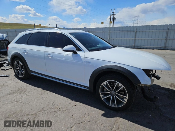 2018 Audi allroad A4 Premium with VIN WA17NAF43JA224529, listed as a Copart auction lot 51789015 with 82,198 mi miles and Salvage Title. Bid and sale history available at DreamBid. Image 4.