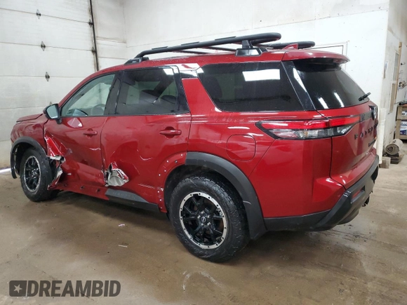 2023 Nissan Pathfinder Rock Creek with VIN 5N1DR3BD7PC231197, listed as a Copart auction lot 51751205 with 71,366 mi miles and Salvage title. Bid and sale history available at DreamBid. Image 2.