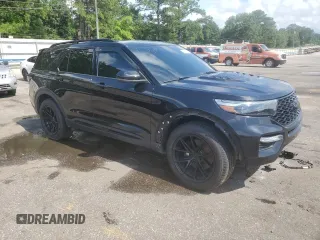 2021 Ford Explorer ST with VIN 1FM5K8GCXMGA37824, listed as a Copart auction lot 56569864 with 0 mi miles and Salvage Title. Bid and sale history available at carsss.com. Image 4.
