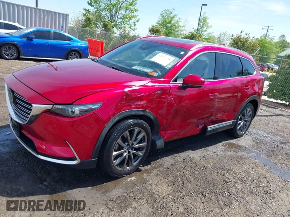 2020 Mazda CX-9 Signature with VIN JM3TCBEY4L0413789, listed as a IAAI auction lot 42097188 with 102,541 mi miles and . Bid and sale history available at carsss.com. Image 6.