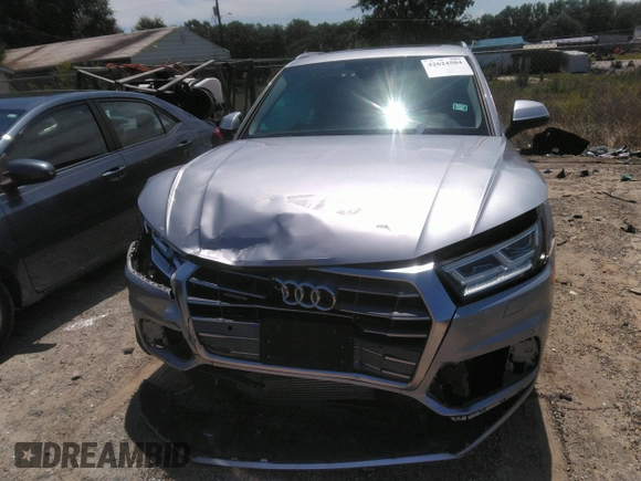 2019 Audi Q5 Premium Plus with VIN WA1BNAFY1K2054857, listed as a IAAI auction lot 42624504 with 58,255 mi miles and . Bid and sale history available at DreamBid. Image 12.