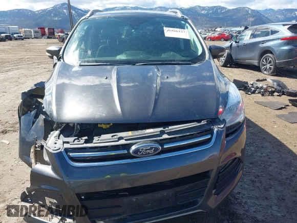 2016 Ford Escape Titanium with VIN 1FMCU9J96GUB96009, listed as a IAAI auction lot 41866127 with 132,990 mi miles and . Bid and sale history available at DreamBid. Image 13.