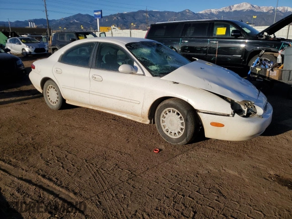 1997 Mercury Sable GS with VIN 1MELM50U6VG650207, listed as a Copart auction lot 47939155 with Not Provided miles and Salvage Title. Bid and sale history available at carsss.com. Image 4.
