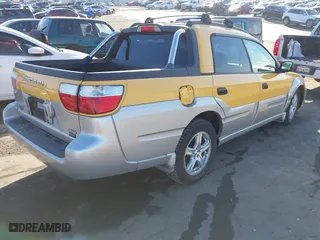 2003 Subaru Baja Sport with VIN 4S4BT62C636110414, listed as a IAAI auction lot 41298487 with 132,328 mi miles. Bid and sale history available at carsss.com. Image 4.