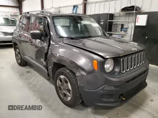 2018 Jeep Renegade Sport with VIN ZACCJAAB4JPH77082, listed as a Copart auction lot 45867195 with 174,305 mi miles and Salvage Title. Bid and sale history available at DreamBid. Image 4.