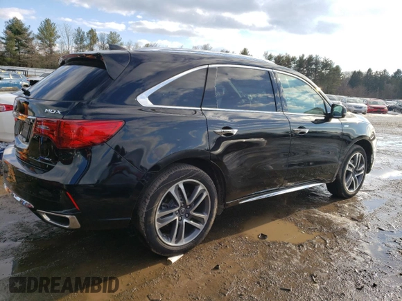 2020 Acura MDX Sport Hybrid w/Advance Pkg with VIN 5J8YD7H78LL000401, listed as a Copart auction lot 41565825 with 87,829 mi miles and Salvage Title. Bid and sale history available at carsss.com. Image 3.