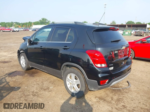 2020 Chevrolet Trax LT with VIN 3GNCJLSB4LL232237, listed as a IAAI auction lot 42481748 with 46,970 mi miles and . Bid and sale history available at DreamBid. Image 3.
