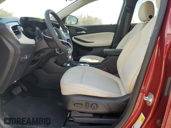 2025 Buick Encore GX Preferred with VIN KL4AMBSP6SB002626, listed as a Copart auction lot 52424485 with 90 mi miles and Salvage title. Bid and sale history available at DreamBid. Image 7.
