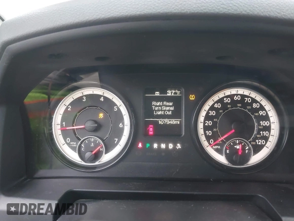 2017 Ram 1500 Express with VIN 1C6RR7FG7HS510427, listed as a IAAI auction lot 41354476 with 107,948 mi miles and . Bid and sale history available at carsss.com. Image 7.