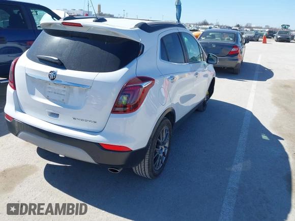 2019 Buick Encore Sport Touring with VIN KL4CJ1SB7KB785150, listed as a IAAI auction lot 41668185 with 102,604 mi miles. Bid and sale history available at carsss.com. Image 4.