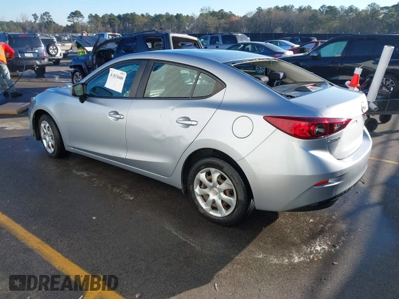 2018 Mazda 3 Sport with VIN 3MZBN1U72JM161615, listed as a IAAI auction lot 41833600 with 161,279 mi miles and . Bid and sale history available at DreamBid. Image 3.