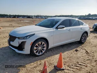 2022 Cadillac CT5 Premium Luxury z VIN 1G6DN5RW4N0135855, wystawiony jako Copart lot #58523435 z przebiegiem 39 619 mil mil oraz Szkoda całkowita • Salvage title. Historia ofert i sprzedaży dostępna na DreamBid. Obrazek 1.