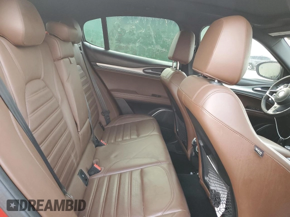 2019 Alfa Romeo Stelvio Ti with VIN ZASPAKBN2K7C35002, listed as a Copart auction lot 55448965 with 109,812 mi miles and Clean title. Bid and sale history available at DreamBid. Image 11.