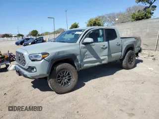 2022 Toyota Tacoma SR with VIN 3TMCZ5AN5NM506941, listed as a Copart auction lot 52349755 with 46,013 mi miles and Salvage title. Bid and sale history available at DreamBid. Image 1.