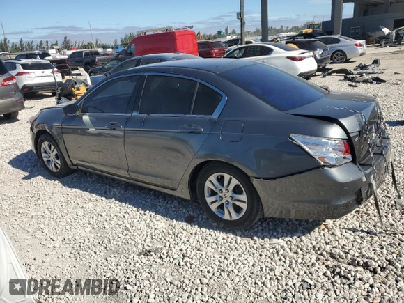 2009 Honda Accord LX-P with VIN 1HGCP26459A185816, listed as a Copart auction lot 87647305 with 164,120 mi miles and Clean Title. Bid and sale history available at DreamBid. Image 2.