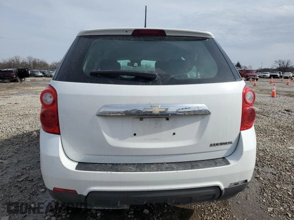 2013 Chevrolet Equinox LS with VIN 2GNALBEK4D1219403, listed as a Copart auction lot 45373425 with 201,868 mi miles and Salvage Title. Bid and sale history available at carsss.com. Image 6.