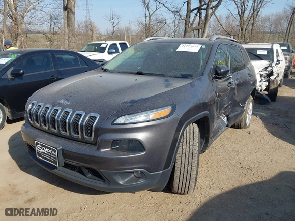 2018 Jeep Cherokee Latitude Plus with VIN 1C4PJMLX9JD508277, listed as a IAAI auction lot 41775471 with 84,375 mi miles. Bid and sale history available at carsss.com. Image 17.