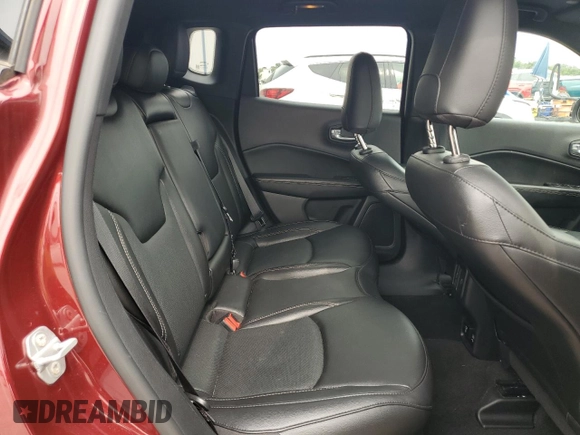 2021 Jeep Compass 80th Anniversary with VIN 3C4NJDEBXMT546477, listed as a Copart auction lot 58854585 with 57,376 mi miles and Non repairable. Bid and sale history available at DreamBid. Image 11.