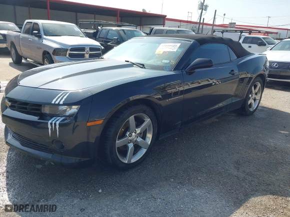2014 Chevrolet Camaro LT with VIN 2G1FB3D31E9265526, listed as a IAAI auction lot 41940549 with 113,636 mi miles. Bid and sale history available at carsss.com. Image 2.