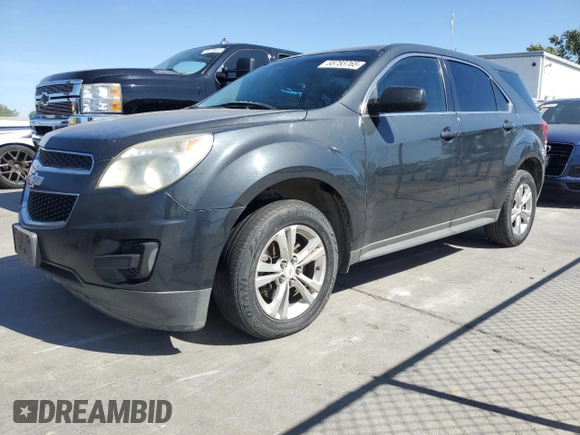 2013 Chevrolet Equinox LS z VIN 2GNALBEK5D6234513, wystawiony jako Copart lot #55753765 z przebiegiem 170 679 mil mil oraz Czysty tytuł • Clean title. Historia ofert i sprzedaży dostępna na DreamBid. Obrazek 1.