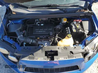 2016 Chevrolet Sonic LT with VIN 1G1JC6SB2G4184317, listed as a Copart auction lot 41679395 with 98,067 mi miles and Salvage Title. Bid and sale history available at carsss.com. Image 12.