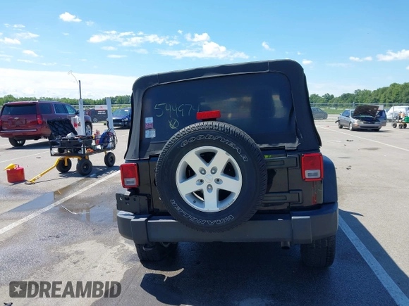 2017 Jeep Wrangler Unlimited Sport with VIN 1C4BJWDG7HL544974, listed as a IAAI auction lot 42603521 with 96,878 mi miles and . Bid and sale history available at DreamBid. Image 16.