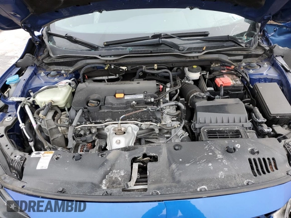2019 Honda Civic Sport with VIN 2HGFC2F82KH536524, listed as a Copart auction lot 45204115 with 74,808 mi miles and Salvage Title. Bid and sale history available at DreamBid. Image 12.