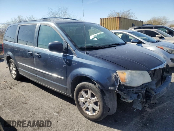 2009 Chrysler Town & Country Touring with VIN 2A8HR54159R663875, listed as a Copart auction lot 46327725 with 188,107 mi miles and Salvage Title. Bid and sale history available at DreamBid. Image 4.