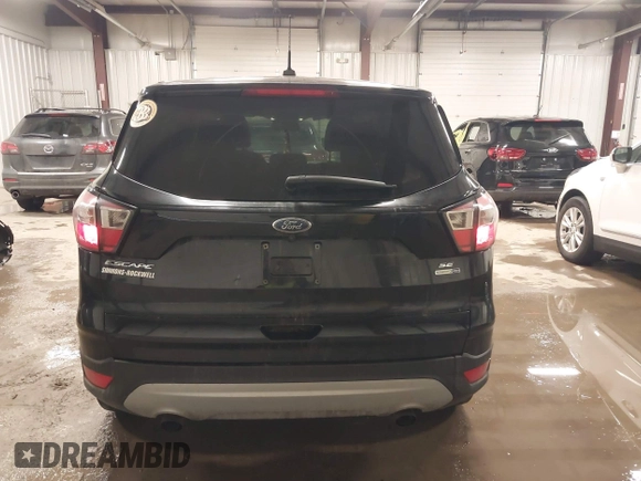2017 Ford Escape SE with VIN 1FMCU9GD4HUC83761, listed as a IAAI auction lot 41487002 with 125,375 mi miles. Bid and sale history available at carsss.com. Image 16.