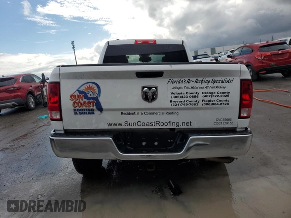 2020 Ram 1500 Classic Tradesman with VIN 1C6RR6FT8LS120923, listed as a Copart auction lot 84403894 with 151,630 mi miles and Salvage Title. Bid and sale history available at carsss.com. Image 6.