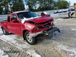 2001 Ford F-150 XL with VIN 1FTRX07W31KE64015, listed as a Copart auction lot 89297905 with 198,881 mi miles and Salvage Title. Bid and sale history available at carsss.com. Image 11.