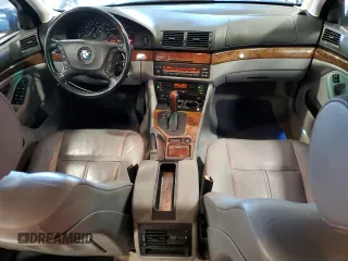 2003 BMW 5 Series 530iA with VIN WBADT63433CK32991, listed as a Copart auction lot 46461185 with 177,488 mi miles and Salvage Title. Bid and sale history available at carsss.com. Image 8.