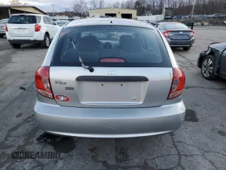 2003 Kia Rio with VIN KNADC165836134738, listed as a Copart auction lot 87366624 with 34,364 mi miles and Clean Title. Bid and sale history available at carsss.com. Image 6.