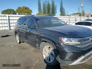 2022 Volkswagen Atlas 3.6L V6 SE w/Technology with VIN 1V2JR2CAXNC529065, listed as a Copart auction lot 47360925 with 88,277 mi miles and Salvage Title. Bid and sale history available at carsss.com. Image 11.