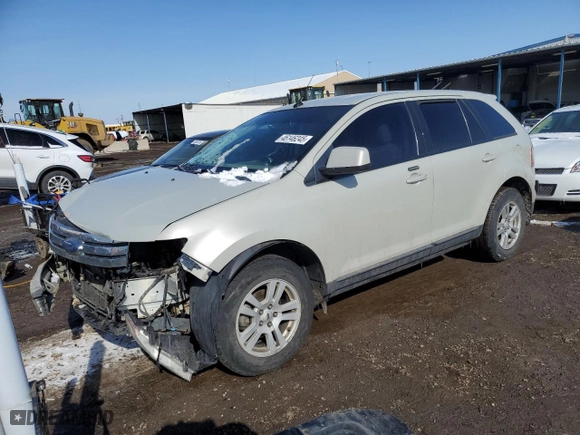 2007 Ford Edge SEL with VIN 2FMDK38C67BB15072, listed as a Copart auction lot 46146245 with 202,310 mi miles and Salvage Title. Bid and sale history available at carsss.com. Image 1.