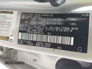 2021 Toyota 4Runner SR5 с VIN JTEMU5JR6M5885762, выставлен на аукционе IAAI как лот 42023275 с пробегом 113 140 миль миль и . История ставок и продаж доступна на DreamBid. Изображение 9.