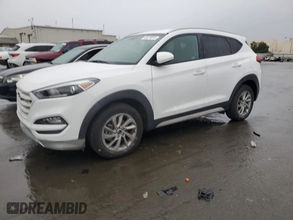 2018 Hyundai Tucson SEL Plus with VIN KM8J33A44JU651006, listed as a Copart auction lot 43479015 with 60,855 mi miles and Salvage Title. Bid and sale history available at carsss.com. Image 1.