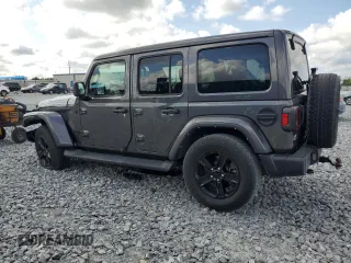 2021 Jeep Wrangler Unlimited Sahara с VIN 1C4HJXEG2MW729537, выставлен на аукционе Copart как лот 57131645 с пробегом 49 179 миль миль и Списание • Salvage title. История ставок и продаж доступна на DreamBid. Изображение 2.