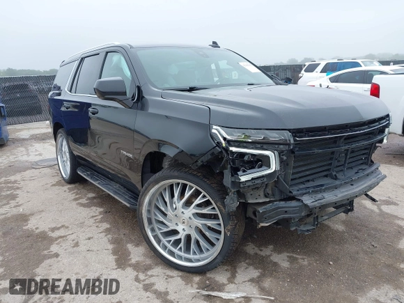 2021 Chevrolet Tahoe LT with VIN 1GNSCNKDXMR172381, listed as a IAAI auction lot 42168263 with 89,112 mi miles and . Bid and sale history available at DreamBid. Image 1.