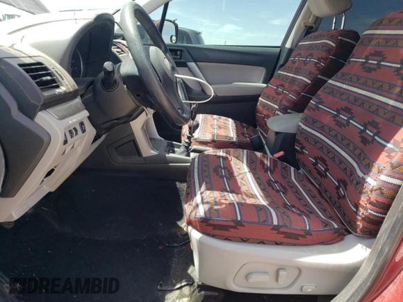 2014 Subaru Forester 2.5i Premium with VIN JF2SJACCXEG436601, listed as a Copart auction lot 53831195 with 107,682 mi miles and Salvage Title. Bid and sale history available at carsss.com. Image 7.
