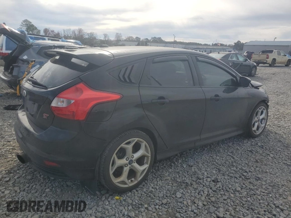 2014 Ford Focus ST with VIN 1FADP3L93EL365213, listed as a Copart auction lot 47104265 with 95,418 mi miles and Salvage Title. Bid and sale history available at carsss.com. Image 3.