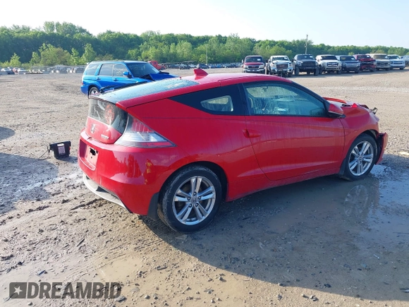 2011 Honda CR-Z EX z VIN JHMZF1D67BS006734, wystawiony jako IAAI lot #42259948 z przebiegiem 47 418 mil mil oraz . Historia ofert i sprzedaży dostępna na DreamBid. Obrazek 4.