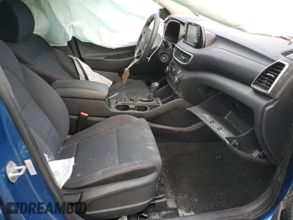 2019 Hyundai Tucson SE with VIN KM8J23A48KU845459, listed as a Copart auction lot 71819214 with 99,550 mi miles and Salvage Title. Bid and sale history available at carsss.com. Image 7.