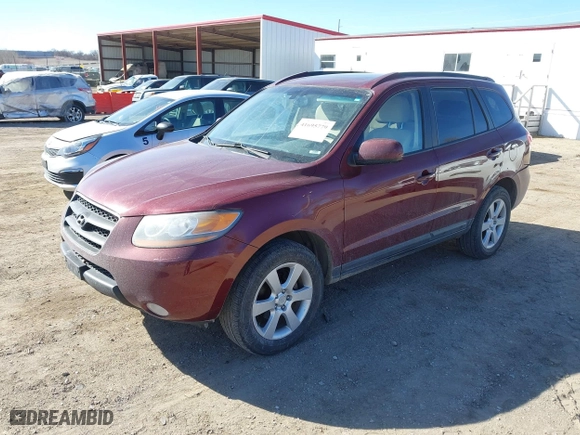 2008 Hyundai Santa Fe SE with VIN 5NMSH13E78H140718, listed as a IAAI auction lot 41695779 with 152,909 mi miles. Bid and sale history available at carsss.com. Image 2.